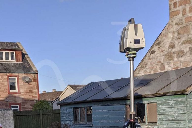 Urban Planning - Laser Scanning (Topo Survey, Elevations, 3D Revit Model)