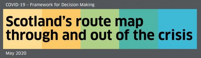 Scotland's Route Map - COVID 19