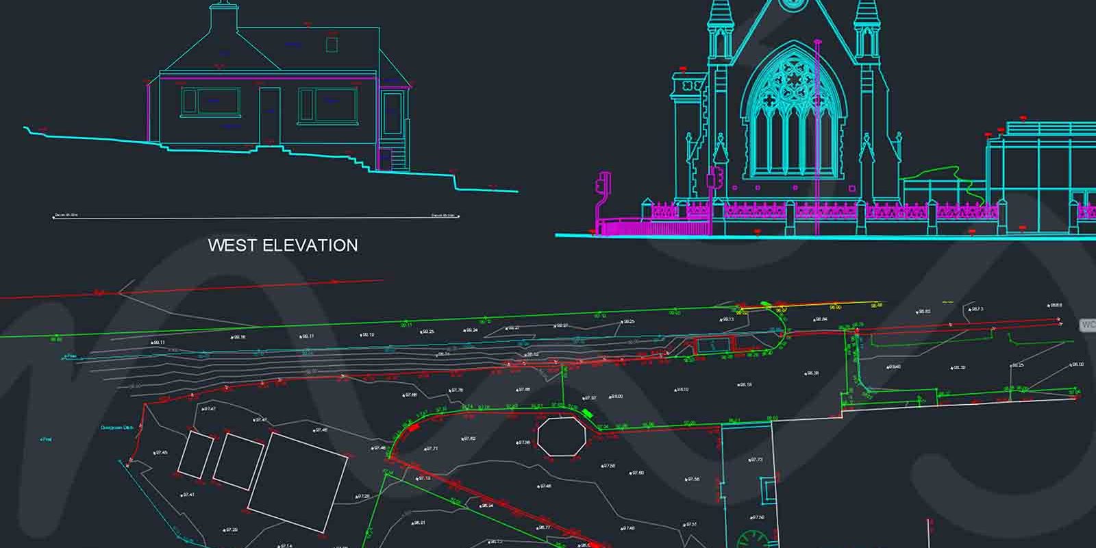 Laser Scanning & Traditional Surveying Role In Planning Applications - Building Elevations and topographical surveys