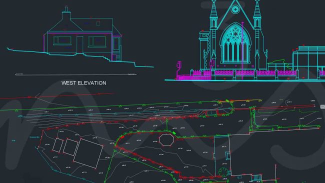 Laser Scanning & Traditional Surveying Role In Planning Applications - Building Elevations and topographical surveys