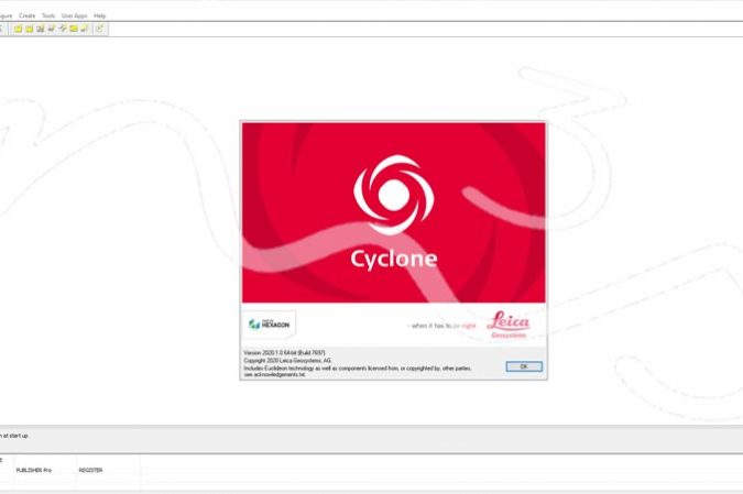 Leica Cyclone Register & Publisher Pro 2020.1 Leica Cyclone Register & Publisher Pro 2020.1