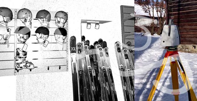 Winter Laser Scanning - Snow & Ski Shop